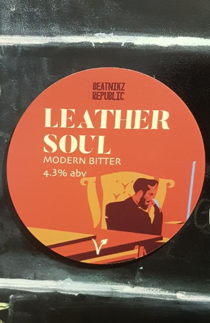 Leather Soul 4.3%, Beatnikz Republic Brewing Co., England