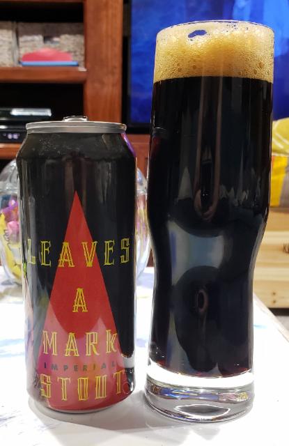 Leaves A Mark 11.5%, Black Hog Brewing, United States