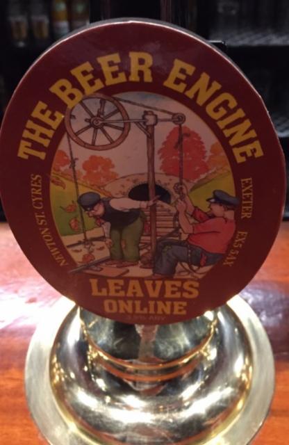 Leaves Online 3.9%, The Beer Engine, England