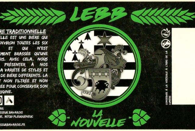 LEBB La Nouvelle IPA 5.3%, Le Brasseur Bavarois, France