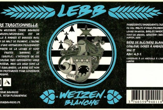 LEBB Weizen 4.9%, Le Brasseur Bavarois, France