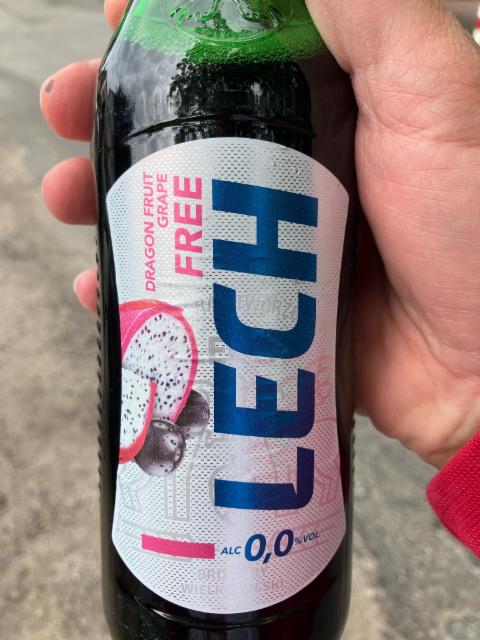 Lech Dragon Fruit Grape Free 0.0%, Kompania Piwowarska (Asahi Breweries), Poland