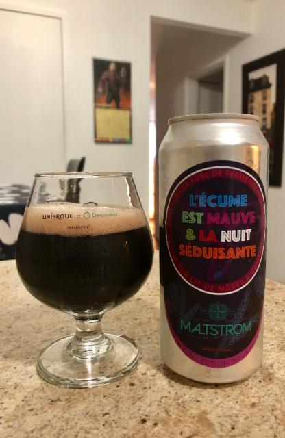 L'écume est mauve & la nuit séduisante 4.8%, Maltstrom, Canada