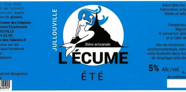 L'Écume Été 5.0%, L'Écume Des Falaises, France