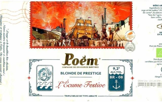 L'Écume Festive 9.2%, Brasserie Poèm, France