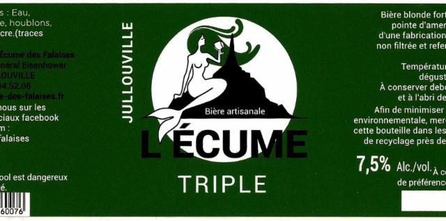 L'Écume Triple 7.5%, L'Écume Des Falaises, France