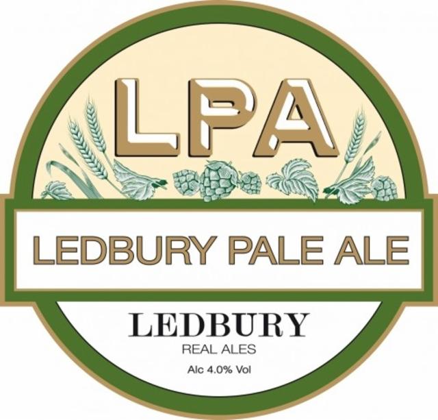 Ledbury Pale Ale (LPA) 4.0%, Ledbury Real Ales, England