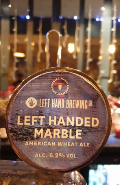 Left Handed Marble 6.2%, Marble Beers, England