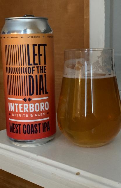 Left of the dial 6.5%, Interboro Spirits & Ales, United States