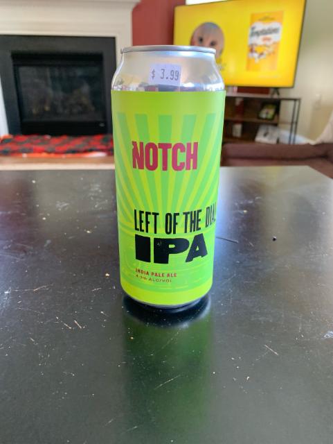 Left of the Dial 4.3%, Notch Brewing, United States