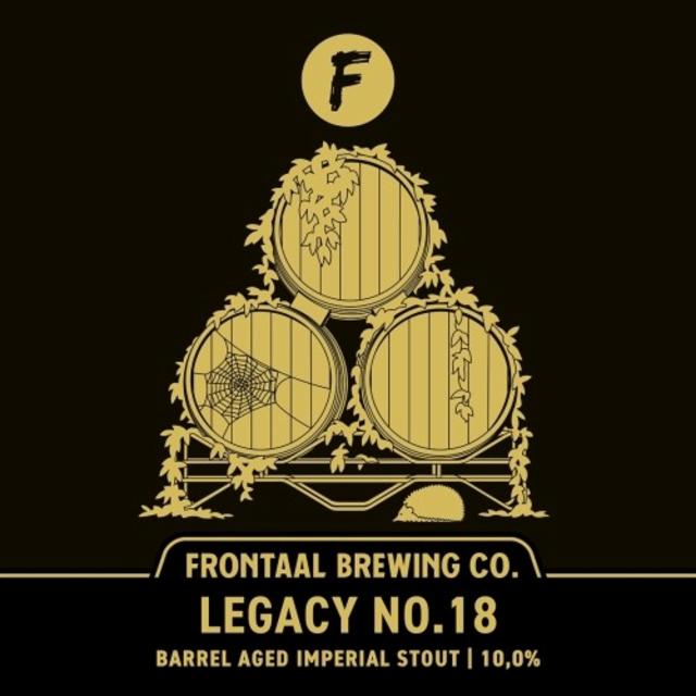 Legacy No.18 10.0%, Brouwerij Frontaal, Netherlands