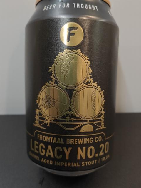 Legacy No.20 10.0%, Brouwerij Frontaal, Netherlands
