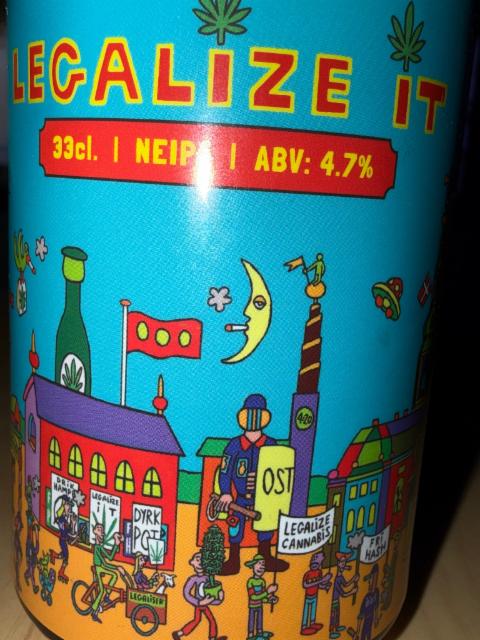 Legalize it 4.7%, Christiania Bryghus, Denmark