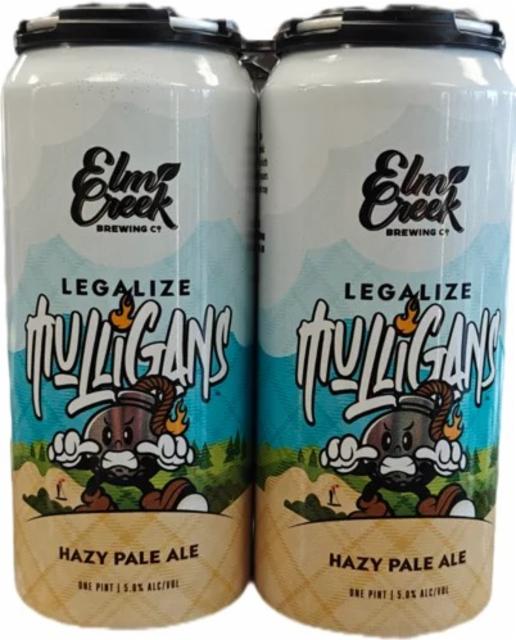 Legalize Mulligans 5.0%, Elm creek brewery, United States