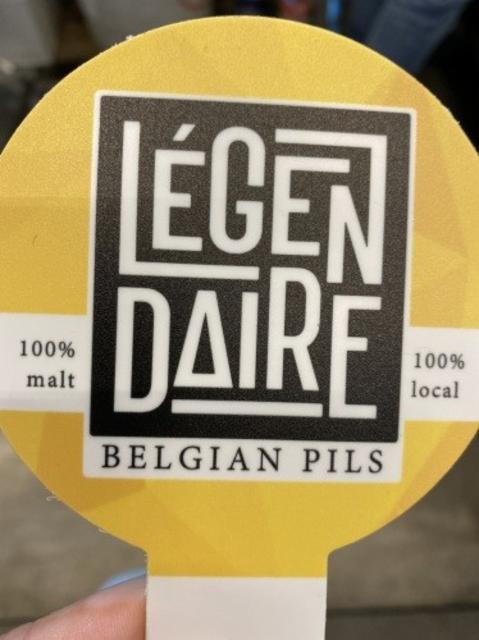 Légendaire Pils 5.0%, Brasserie Des Légendes, Belgium