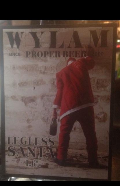 Legless Santa 4.6%, Wylam, England