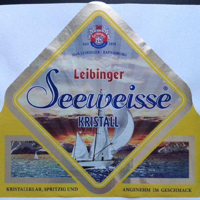 Leibinger Seeweisse Kristall 5.2%, Brauerei Max Leibinger, Germany