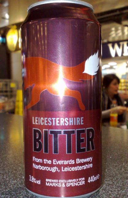 Leicestershire Bitter 3.8%, Everards, England