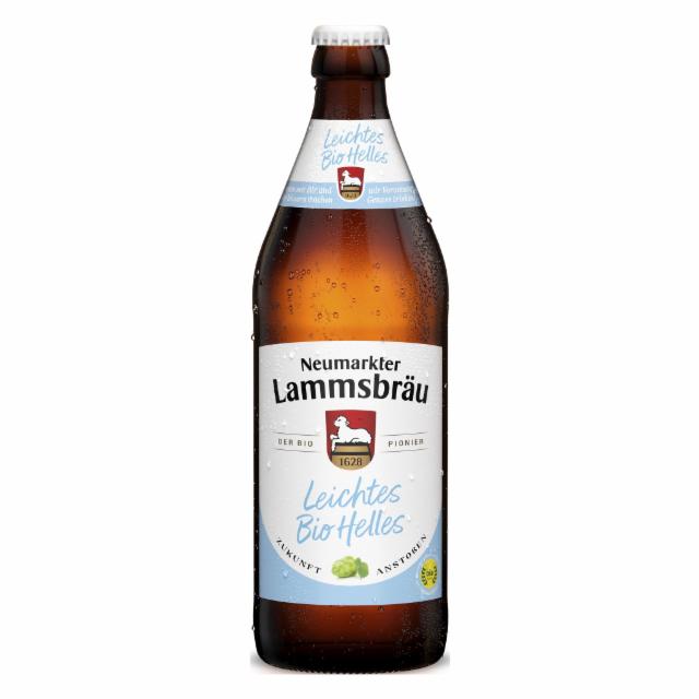 Leichtes (Bio) Helles 3.4%, Neumarkter Lammsbräu, Germany