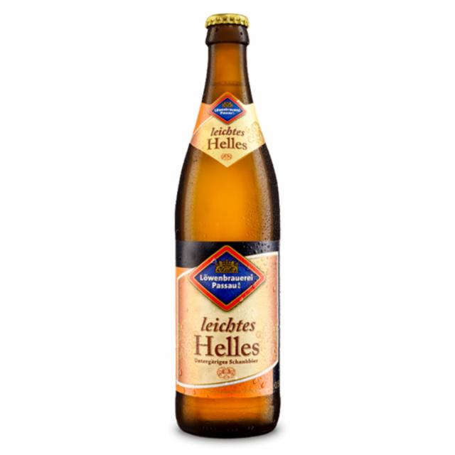 leichtes Helles 2.9%, Löwenbrauerei Passau, Germany