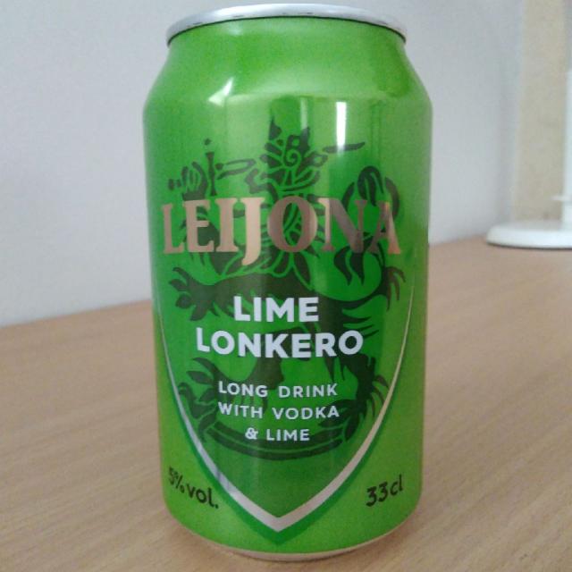 Leijona Lime Lonkero 5.0%, Anora Group, Finland