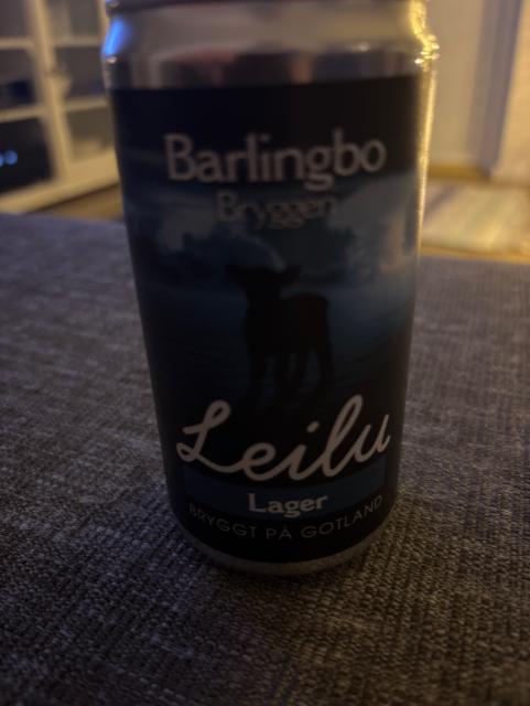 Leilu lager 4.5%, Barlingbo Bryggeri, Sweden