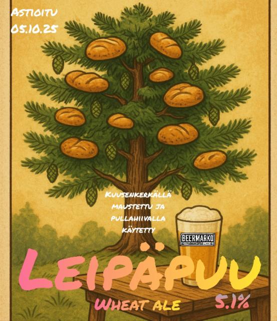 Leipäpuu 5.1%, beerMarko, Finland