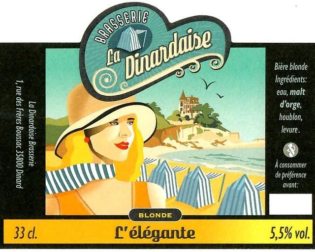 L'Élégante Blonde 5.5%, Brasserie La Dinardaise, France