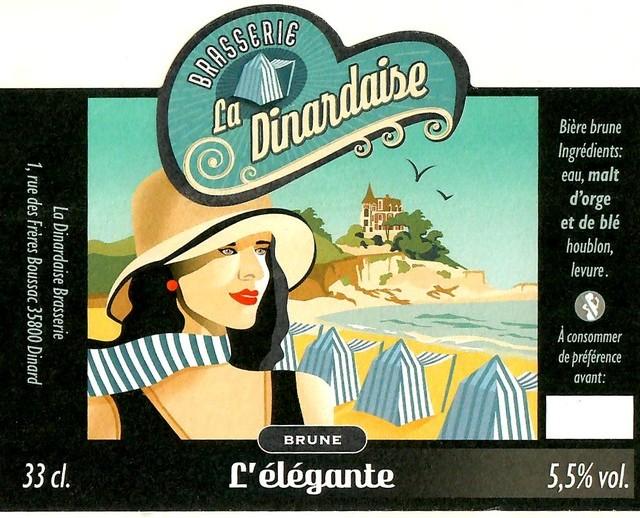 L'Élégante Brune 5.5%, Brasserie La Dinardaise, France