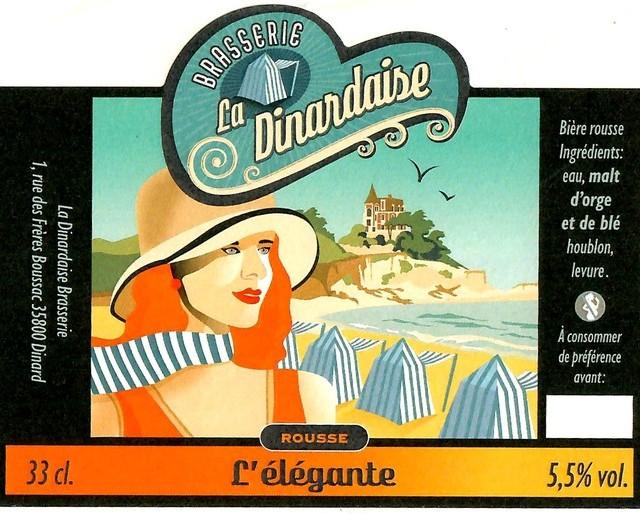 L'Élégante Rousse 5.5%, Brasserie La Dinardaise, France
