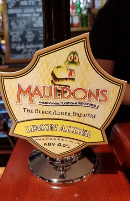 Lemon Adder 4.0%, Mauldons, England