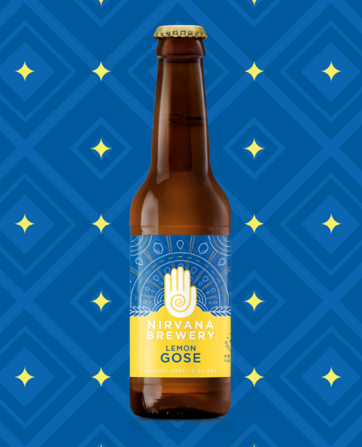 Lemon Gose 0.5%, Nirvana Brewery, England