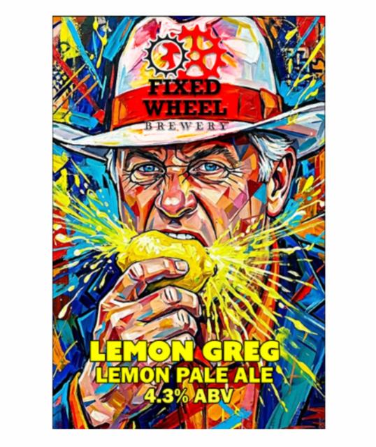 Lemon Greg 4.3%, Fixed Wheel Brewery, United Kingdom