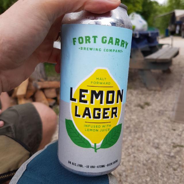 Lemon lager 5.0%, Fort Garry Brewing, Canada