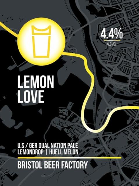Lemon Love 4.4%, Bristol Beer Factory, England