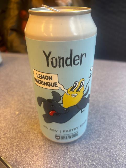 Lemon meringue pastry sour, Yonder Brewing