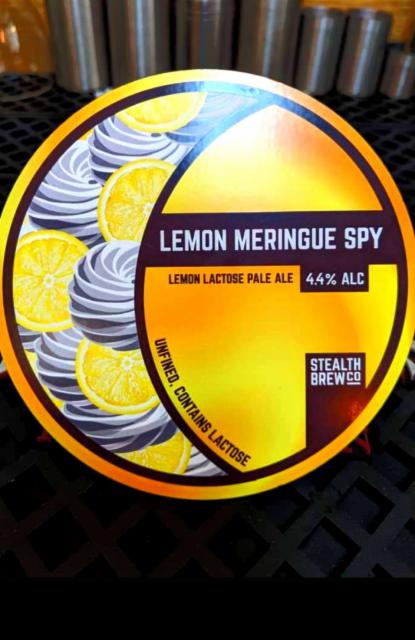 Lemon Meringue Spy 4.4%, Stealth Brew, England