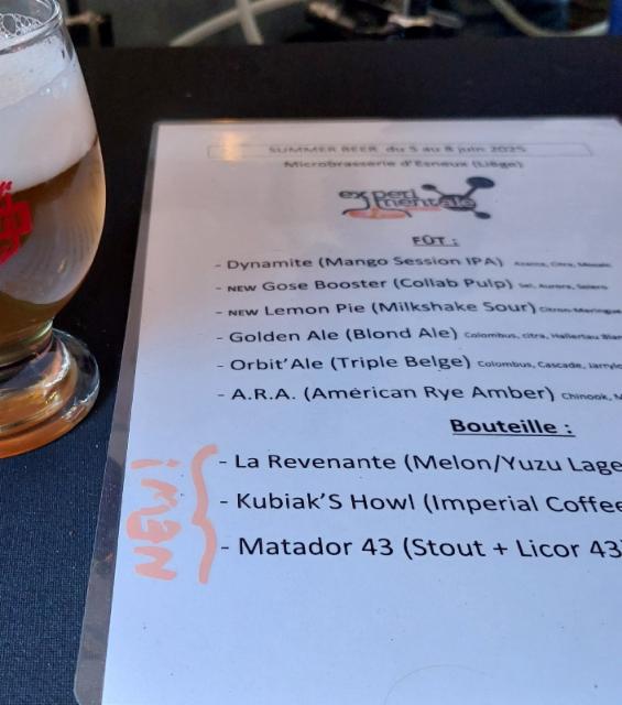 Lemon Pie 4.8%, Experiment'Ale, Belgium