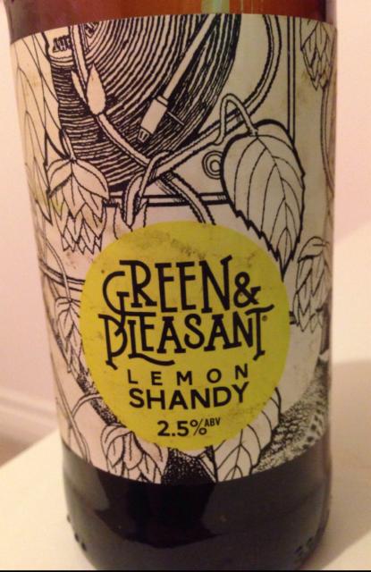 Lemon Shandy 2.5%, Green & Pleasant, England
