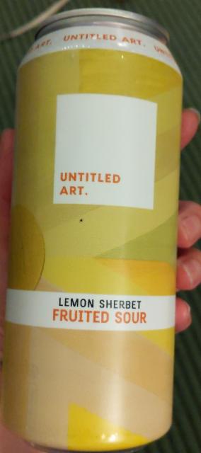 Lemon Sherbet Fruited Sour 5.7%, Untitled Art, United States