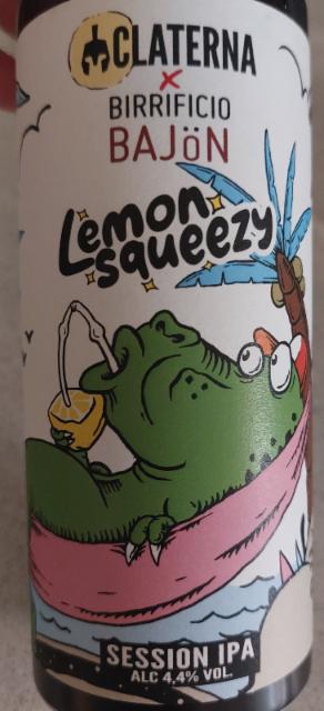 Lemon squeezy, Birra Claterna