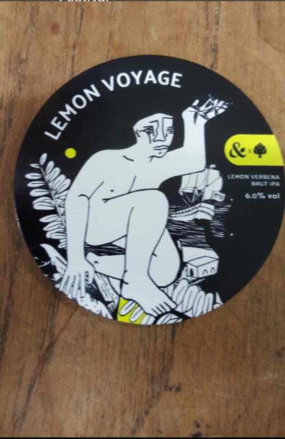 Lemon Voyage 6.0%, Ampersand Brew Co, England