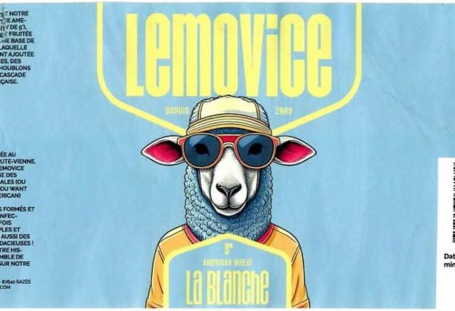 Lémovice Blanche 6.5%, Brasserie Artisanale Lémovice, France