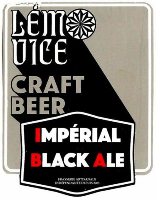 Lémovice Impérial Black Ale 8.0%, Brasserie Artisanale Lémovice, France