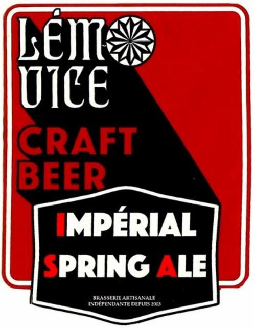 Lémovice Impérial Spring Ale 8.0%, Brasserie Artisanale Lémovice, France