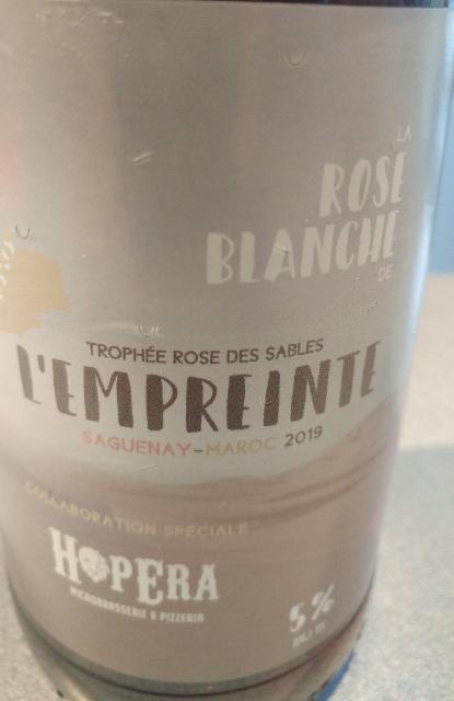 l'Empreinte 5.0%, HopEra Microbrasserie & Pizzeria, Canada