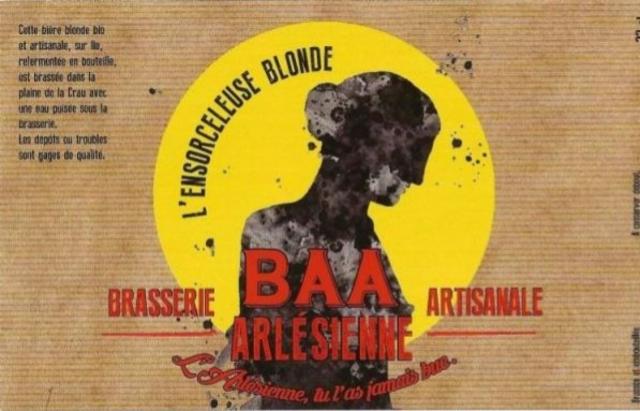 L'Ensorceleuse Blonde, BAA - Brasserie Artisanale Arlésienne