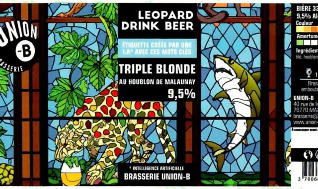 Leopard Drink Beer 9.5%, Union-B, France