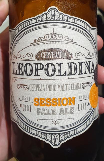 Leopoldina Session Pale Ale 4.0%, Cervejaria Leopoldina, Brazil