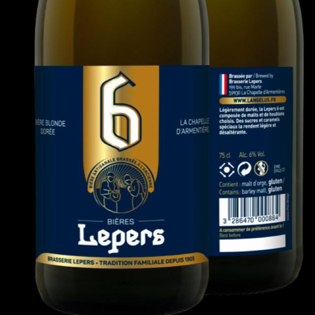 Lepers 6 6.0%, Brasserie Lepers, France